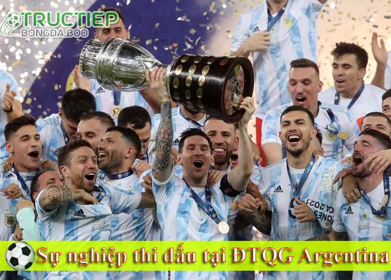 Sự nghiệp thi đấu tại ĐTQG Argentina