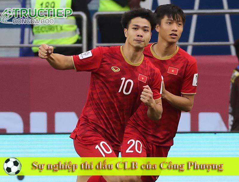 Sự nghiệp thi đấu CLB của Công Phượng Sự nghiệp thi đấu CLB của Công Phượng