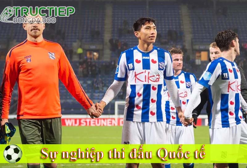 Sự nghiệp thi đấu Quốc tế