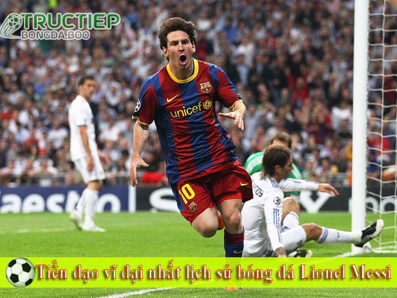 Tiền đạo vĩ đại nhất lịch sử bóng đá Lionel Messi 