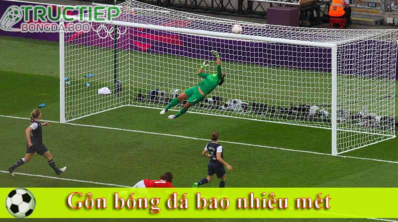 gôn bóng đá bao nhiêu mét