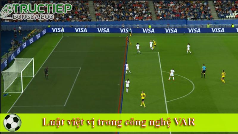 Luật việt vị trong công nghệ VAR